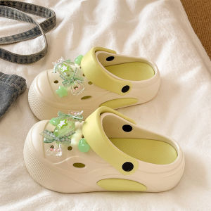 Slip-resistant Bow Decorated Slipper