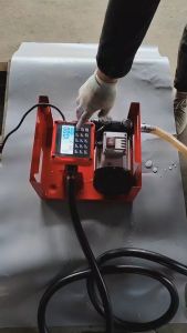 fuel self priming delivery pump 14V large flow and high-precision quantitative small car mounted fuel dispenser