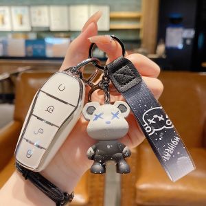 BYD ATTO3 dolphin seal kes utama kes kunci cute atto3 dolphin seal m6 sealion6 sealion7 kes utama BYD keyless remote key case