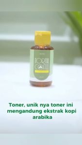 Batrisyia Manfaat Kafein Toner Wajah Aroma Citrus 60ml - Toner Detoksifikasi Kulit Normal