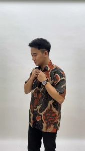 Aneka motif Atasan PRIA BATIK super murah katun AHLINYA SERAGAMAN batik M L XL XXL sania ruffle maura ndoro jowi batik distro terlegend atasan pria batik formal kasual
