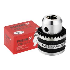 High Precision Durable Steel Shell Drill Chuck Three Jaw Small Electric Drill Chuck Self Locking Drill Chuck Feiyin Brand