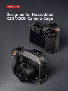 Falcam | HASSELBLAD X2D/X2D2 Camera Cage with Airtag Slot L-Bracket Protective Frame Anti-Drop Metal Cooling Photography Extension Accessories