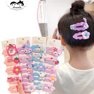 COD Jepit Rambut Set 5Pcs Jepitan Wanita Korea Anak Perempuan Lucu Karakter Cantik KCR36