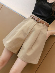 Elegant High-Waist Slimming Summer French Style Shorts