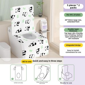 All-over Coverage Disposable Toilet Seat Cover