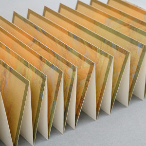 Bộ Sách Ghi Chép Hai Lớp Dày Hơn Bút Chì Giấy Trắng Trung Hoa Phong Cách Truyền Thống 12 Gấp Đôi 24 Trang Bút Chì Nửa Chín Nửa Mười