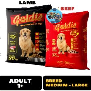 Goldie Makanan Anjing Adult (1 kg)
