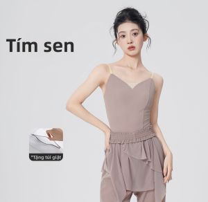 aiwuge | Quần Đùi Ballet Dành Cho Người Lớn Cổ V Đồ Diễn