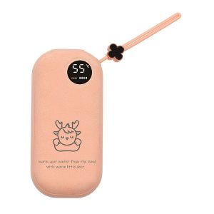 2024 New USB Plush Warm Hand Warmer Dual Use Charging Treasure Double Sided Heating Mini Gift for Others Life Appliances