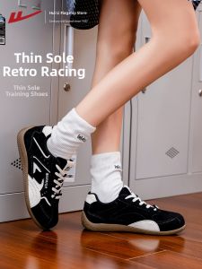 Warrior | Retro Trendy Spring Casual Sneakers Thin Sole Black