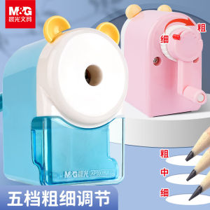 Portable Large Hole Pencil Sharpener Childrens School Stationery Supplies Kindergarten Male Female Students Thick Rod Pencil Knife