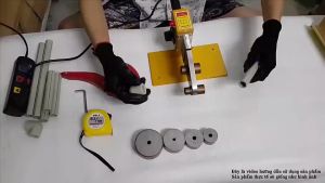 máy hàn nhiệt ppr 20-63 Và 20-32 - máy hàn nhiệt công suất 1000w làm 6 đầu-máy hàn nhiệt ống nước