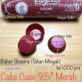 [Isi1000] Cake Case 9.5 GLASSINE HITAM & WARNA WARNI / Kertas Alas Pie Hitam Biru Hijau Kuning Pink Merah Muda Orange 9,5 / Kertas Cup Cake Glassine Hitam 9.5" / Cupcake Case Glassine Hitam 95 mm / Kertas Alas Anti Minyak 9.5. 