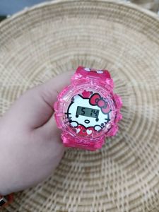 นาฬิกาเด็ก มีเสียงดนตรี มีไฟกระพริบ สีสันสดใสน่ารัก สายยางเรซิ่นอย่างดี ระบบดิจิตอล ใส่ได้ทั้งเด็กหญิงและเด็กชาย