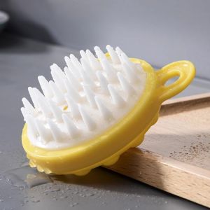 Japanese Style Massage Hair Washing Brush Soft Tooth Cleaning Scalp Massage Hair Comb Baby Bath Supplies Infant Care Products
