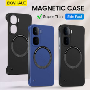 BKWHALE Magnetic Phone Case For Vivo iQOO Neo10 Neo9 Pro Z9 Turbo iQOO 13 12 V40 V30 V29 X100 X100S X200 Pro Y39 5G Mini Super thin borderless Back Cover Shockproof Casing