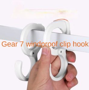 Thicked multifunctional Wardrobe Closet  S-Shaped  Hook/Punch-Free  Plastic Hooks with Snap Ring/Coat Hat