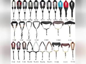 IRIN | PU Leather Saxophone Strap Soft Cushioned Pad Saxophone Lanyard Neck Strap for Soprano Tenor Alto Rehearsal Shoulder Protection