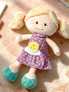 GUAIBUDIAN | Búp Bê Plush Hình Cô Gái Hoạt Hình Đáng Yêu Mặc Đầm Dân Gian