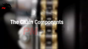 PMShop RK Racing Chain 415/428 Motorcycle Chain 132 Links Oil Seal Golden Chains 415KLO-132L / 428KLO-132L Universal