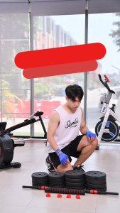 (ĐỦ LOẠI) (ẢNH THẬT & VIDEO)BG-Bộ tạ tay đa năng cao cấp dễ dàng tháo lắp bọc nhựa đen đủ size từ 10kg - 40kg