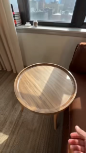 Living Room Side Table Living Room Coffee Table Scandinavian Solid Wood Round Table Nightstand Corner Sofa Table Coffee Table