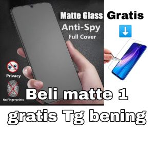 TEMPERED GLASS MATTE OPPO GRATIS TG BENING CLEAR