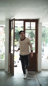 Chef Series Baju Koki Universal Tangan Panjang - Krem