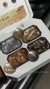 Set gel nhũ QingYou 4 màu vẽ móng tay móng nail