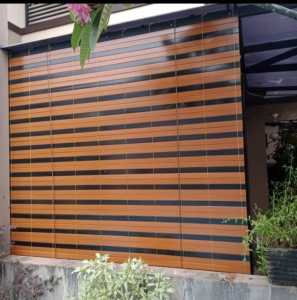 krey tirai PVC MOTIF OUTDOOR TAHAN AIR