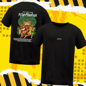 Tshirt Casual Kesenian Indonesia Cultural Reog Ponorogo - Wasteland