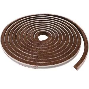 10M Brush Strip Self Adhesive Door Window Sealing Strip Home Door Window Sound Insulation Seal Film Door Window Weather Strip