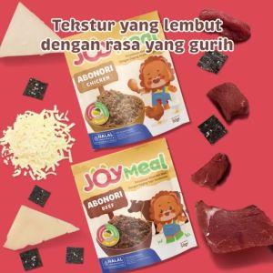Joymeal Abonori Beef & Chicken Original Dan Cheese 50gr - Abon Enak Halal Tanpa Msg & Pengawet