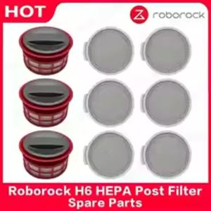 Roborock | Roborock H6 HEPA Post Filter Spare Parts Handheld Cordless Vacuum Cleaner Replacement Sweeper Dust Bags Accessories