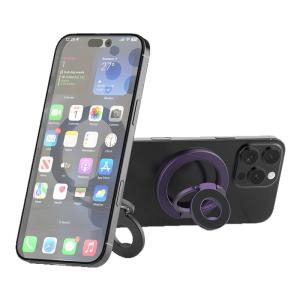 RQZN | Dual-Sided Magnetic Phone Stand Case for Live Streaming and Travel