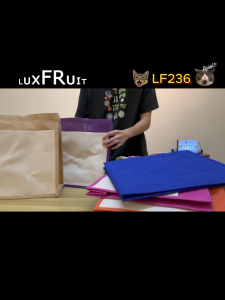 LF236 A3 Jute Bag Large Eco Tote Bag Thick Canvas Pocket Reusable Shopping Bag Heavy Duty Eco Friendly Tote Bag Ready Stock MY