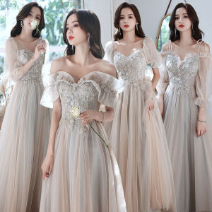 EAGLELY 2025 Evening Dress For Women Formal Event Long Temperament Banquet Elegant Dinner Party Fairy Wedding Gowns For Bride Was Thin Ball Gown For Debut 18 Years Old