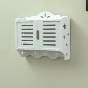 Wall mounted shelves with hooks no need to drill holes living room adhesive decorative shelves organizing keys storage boxes