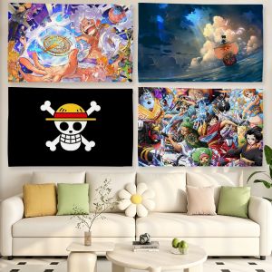 One Piece | Classic Anime One P-Piece-LuffyS flag For Living Room Home Dorm Decor Wall Outdoor Camping Party Banner Gifts