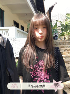 Mermaid Print Short Sleeve T-Shirt Cotton