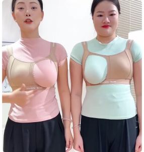 Áo Ngực Thể Thao Liền Mạch Cho Nữ Mùa Hè Chống Chảy Xệ Định Hình Thoáng Khí Mỏng Nâng Đỡ Thoải Mái Mặc Hàng Ngày Cúp 3/4 Chất Liệu Nylon