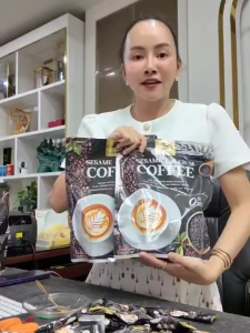 กาเเฟงาดำ กาเเฟงาดำ ‼️1 แถม 1 (ุ60 ซอง)กาเเฟเพื่อสุขภาพ กาเเฟพิมพ์ณดา ✅ ของเเท้(สินค้าพร้อมส่ง)