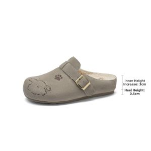 Josiny | Warm Lined Winter Womens Sandals Thicken Bottom