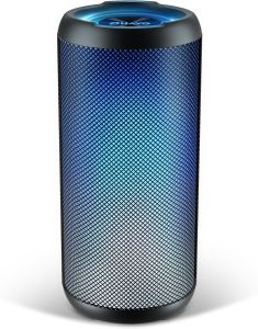 OHAYO ลําโพงไร้สายแบบพกพาพร้อมไฟ LED ไดนามิกสุดเท่ ลําโพงบลูทูธ กันน้ํา IPX6 BT5.3 ลําโพงไร้สาย TF/AUX