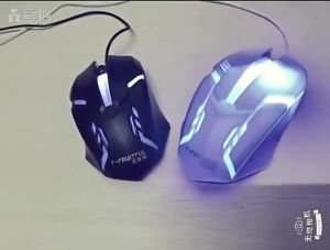 Chuột Gaming Black Siêu Bền-Chuột Chơi Game Có Dây 1000 Dpi Kèm Đèn Led Nền ( bảo hành 1 đổi 1)