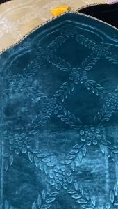 SAJADAH QUBAH KUBAH EMBOSS POLOS WARNA UKURAN BESAR STANDARD WARNA CERAH PASTEL