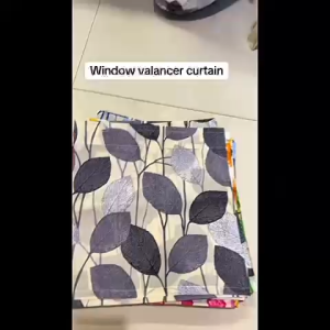 SCHOOL CURTAIN/VALANCER CURTAIN15 inches haba/geena printed