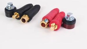 DKJ10-25 European Standard Quick Fitting Male to Female Connector for Welding Machine Cable Accessory