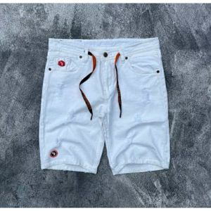 Celana Pendek Pria Dewasa Celana Jeans Sobek Pendek